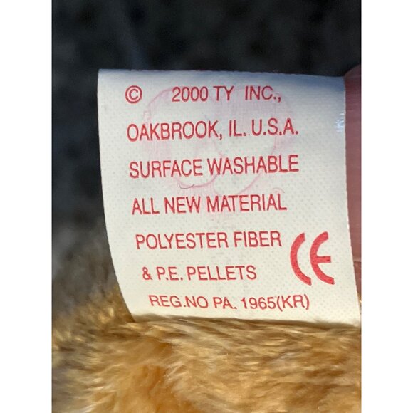 TY Beanie Baby  WHISKERS the Dog  6 Inch - Picture 9 of 9